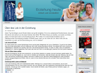 Screenshot des Blogs erziehung