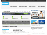 Screenshot des Blogs Gutscheineo