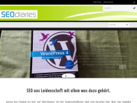 Screenshot des Blogs SEO-Diaries