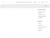 Screenshot des Blogs webdesign