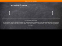 Screenshot des Blogs Geocaching Dessau