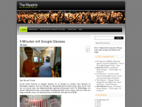 Screenshot des Blogs The Maastrix