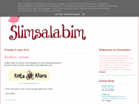 Screenshot des Blogs Slimsalabim