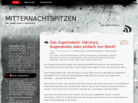 Screenshot des Blogs Mitternachtspitzen