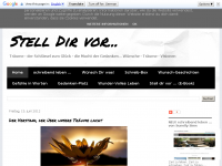 Screenshot des Blogs Stell Dir vor …