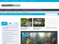 Screenshot des Blogs www.aquarium-ratgeber.info