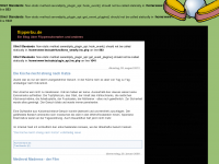 Screenshot des Blogs Die Flipperbude