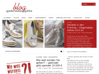 Screenshot des Blogs gebrüder götz blog