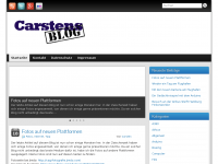 Screenshot des Blogs Carstens Weblog