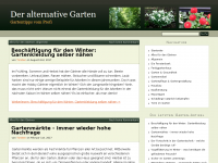 Screenshot des Blogs Der alternative Garten