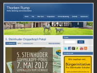 Screenshot des Blogs Ich werde Politiker