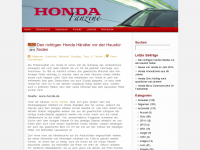 Screenshot des Blogs Honda Fanzine