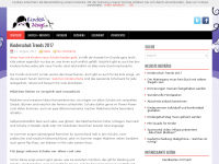 Screenshot des Blogs Kinderzeugs – Das Portal rund um Eltern und Familie