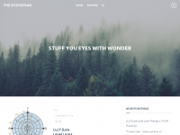 Screenshot des Blogs The Dystopian