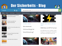 Screenshot des Blogs ArchiCrypt Blog