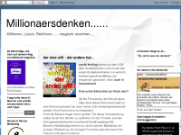 Screenshot des Blogs Millionaersdenken