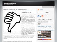 Screenshot des Blogs Textservice ONLINETEXTE.com