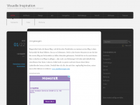Screenshot des Blogs Visuelle Inspiration