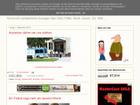 Screenshot des Blogs Maras Opa sagt
