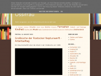 Screenshot des Blogs So war es – …sagt die Ossifrau