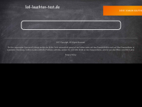 Screenshot des Blogs LED-Leuchten-Test