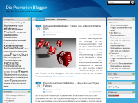 Screenshot des Blogs Die Promotion Blogger
