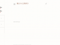 Screenshot des Blogs www.blo-g.info