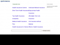 Screenshot des Blogs Sports-News Blog