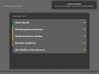 Screenshot des Blogs Welches Browsergame spielen – welchesGame