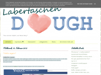 Screenshot des Blogs Labertaschendough