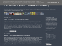 Screenshot des Blogs Fernseh Tycoon Entwicklerblog