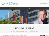 Screenshot des Blogs Wirtschaftsmediation Peter Scheinhardt