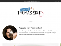 Screenshot des Blogs THOMAS SIXT – DER KOCHBLOG VOM KOCHPROFI