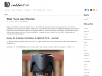 Screenshot des Blogs Markus Blog