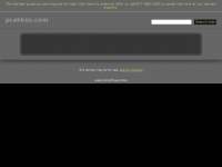 Screenshot des Blogs pcakkus
