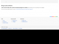 Screenshot des Blogs Evolution und Schöpfung