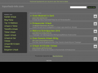 Screenshot des Blogs Top Urlaub Info