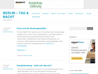 Screenshot des Blogs Berlin – Tag und Nacht | Forum und Darsteller