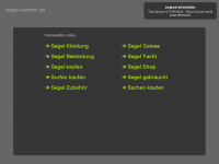 Screenshot des Blogs Segel Sachen
