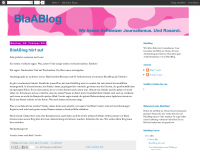 Screenshot des Blogs BlaABlog