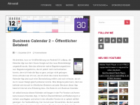 Screenshot des Blogs Altmetall