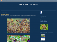 Screenshot des Blogs Kleingarten Blog
