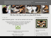 Screenshot des Blogs My Cats Photos