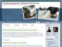 Screenshot des Blogs IT-Projektmanagement