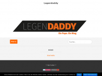Screenshot des Blogs Legendaddy
