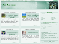 Screenshot des Blogs Gute Nachrichten braucht der Mensch!