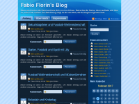 Screenshot des Blogs Fabio Florin’s Blog