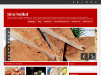 Screenshot des Blogs Meine Kochlust