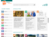 Screenshot des Blogs RatGeberZentrale