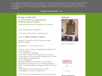 Screenshot des Blogs Ahnenforschung Vogtland